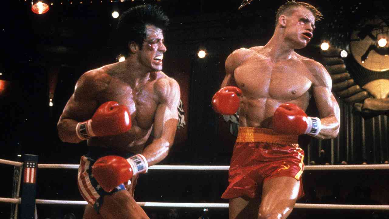 Stallone battled Lundgren in Rocky III