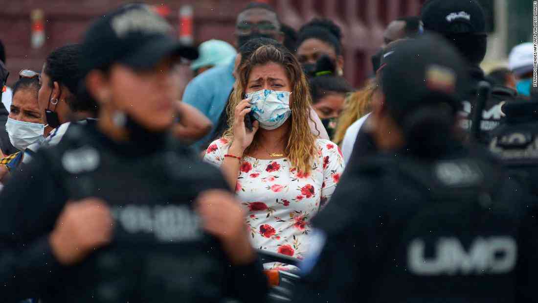 Ecuador: Jail riot death toll increases to 63