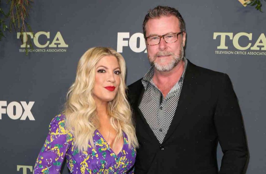 Tori Spelling takes kids to family ‘without Dean’