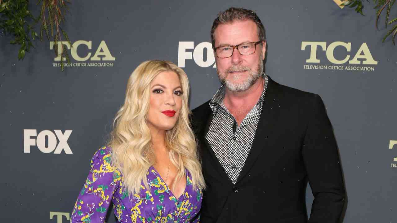Tori Spelling takes kids to family 'without Dean'